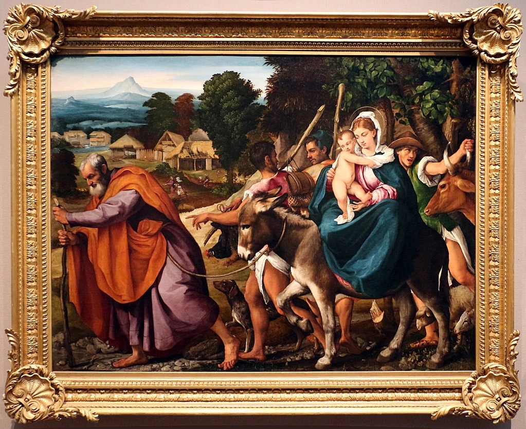 Fuga in Egitto - Toledo Museum of Art, Jacopo da Ponte, detto Bassano